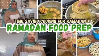 Ramadan Food Prep 2026 | Stress-Free Iftar Cooking for the Whole Month 🌙 | UK Muslim Mum Routine