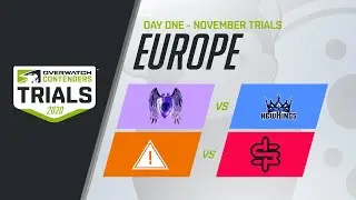 Caspian vs New Kings & Avoided vs SMC | Overwatch Contenders Trials EMEA Day 1