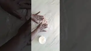part 1 Christmas Candle Holder with Paper Mache Clay #diy #diycraftshur #crafts #art #shorts