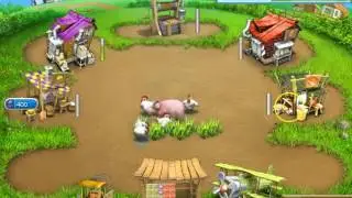 How To Play Farm Frenzy 2 Game Level 14 - 15
