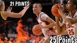 USC UPSET! #8 lowa vs USC Highlights | Women's Basketball Reaction