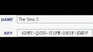 The Sims 3 Keygen