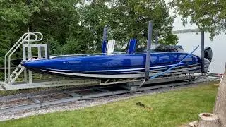 Marine Railway with customized carriage