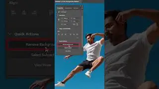 remove background in 5 seconds #photoshoptutorial