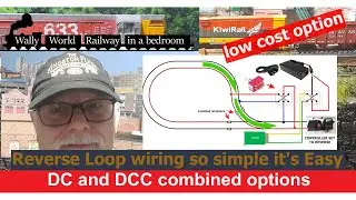 Model Railway How to wire reverse loops the easy way DC and DCC