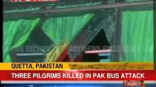 3 pilgrims killed in Pak bus attack