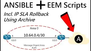 Cisco IOS - Ansible Automated Configuration Rollback