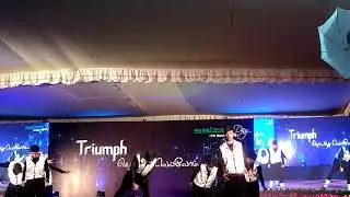 Amazing performance by me and my friends in Salzer day function