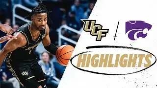 UCF Men's Basketball 82, Kansas State 73 // FULL GAME HIGHLIGHTS