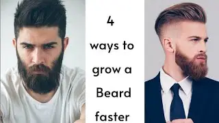 HOW TO GROW BEARD FASTER NATURALLY🧔|Home Remedies Gor BEARD growth|Patchy Beard Solution