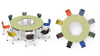 SD013 Arc-8 Desk for collaborative desk