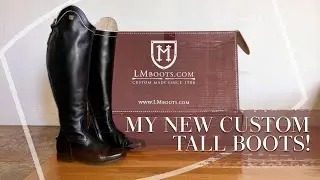 My NEW CUSTOM TALL BOOTS!!! + Daily Chores at the Barn | Weekly EQUESTRIAN VLOG &bull; Horse Barn Life