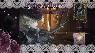{ IDENTITY V } Irene Adler Gameplay ! Conan Dolye Estate Crossover skin + accessory