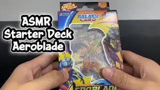 ASMR (Ep.3) Starter Deck Aeroblade #boboiboy #mechamato #kadboboiboy #monstagalaxycard 