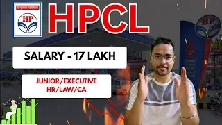 Зарплата и льготы HPCL 2025 | CTC - 17,72 лакха | Для B Tech, CA, MBA и M Tech |