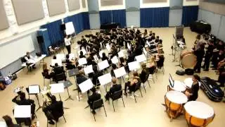 COHS Wolfpack Band at Golden Empire Music Festival 2013 - Sight Reading Clinic