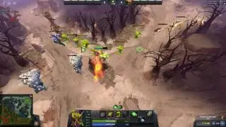 How to farm three camps at once as Venomancer on Dire