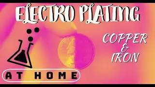 Electroplating At Home ! Copper On Iron | DO-IT-YOURSELF| #diy's