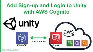 Add sign-up and login to Unity game with AWS Cognito