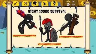 Update Night 10000 Survivors Unlock Super Giant Boss | Unlimited Power 🗡️ Stick War Legacy