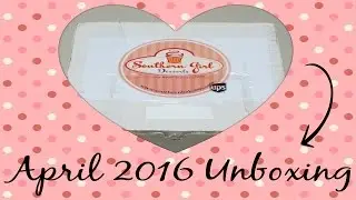 Southern Girl Desserts - Monthly Dessert Unboxing April 2016!