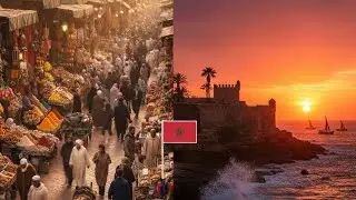 From Chaotic Markets to Coastal Sunsets | Morocco! Meta Glasses