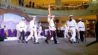 [2 November 2014] Honor Guide Performance by Korean Navy at Lotte Shopping Avenue