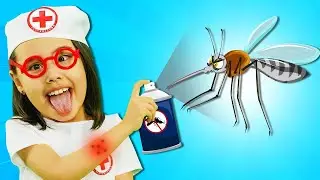 Mosquito, Go Away! Itchy Itchy Song With Witch and Zombies | Kids Songs and Nursery Rhymes