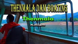 Thenmala Dam Boating View - தென்மலா அணை படகு சவாரி - Thenmala - Kollam - Kerala - India.