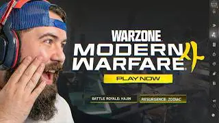FIRST Modern Warfare 4 and Warzone! (New Map Zodiac)