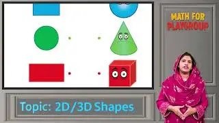 Math 4+ | 2D & 3D Shapes for Parents | Help Your Child Learn at Home