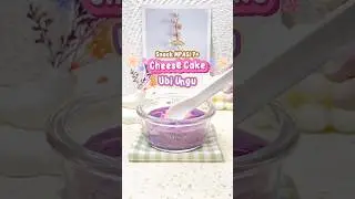 Mom bikin snack mpasi Cheese cake ubi ungu yuk?