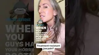 Jaw pain? New solutions to old problems. #tmj #jawpain #posture #miami