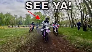 Rear Camera POV | Whiskey Creek Hare Scramble Dirt Bike Race