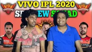 SRH   IPL AUCTION  STRATEGY | IPL AUCTION 2020 |IPL 2020 SRH   TEAM SRH  IPL 2020 Review
