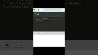 How to codeiconscout_cdn.mp4 | Code by example #shorts #html