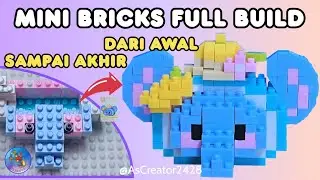 How to build mini bricks dumbo 🐘 | tutorial merakit mini bricks untuk pemula | As Creator