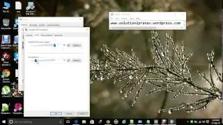 windows 10 low sound problem and update error  fixed
