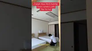 Hand Cash jon in japan 🇯🇵 &bull; Bed Making #shorts