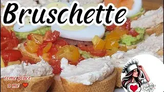 BRUSCHETTE Miste: L'Antipasto Veloce e Sfizioso che ti Salva la Cena! in 5 minuti &egrave; pronto 😍