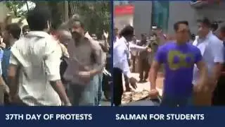 Salman Khan supports striking FTII students