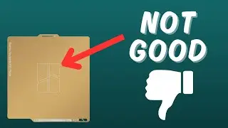 Почему вам следует ОТКАЗАТЬСЯ от платформы для печати с текстурированным PEI!