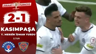 Kasımpaşa 2 - 1 Yeni Mersin İdman Yurdu Maç Özeti (Ziraat Türkiye Kupası 3. Tur Maçı) / 18.10.2022