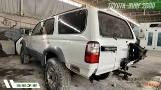 Покраска и установка деталей на Toyota Surf 2000