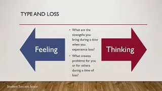 MBTI Dealing with Loss
