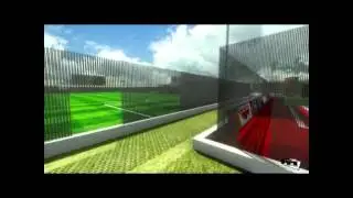 projet de construction d'un complexe sportif by the Architect: Ahmed amine ben cheikh