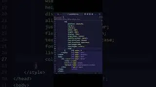 VIDEO IN TEXT | HTML CSS