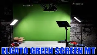 ELGATO GREEN SCREEN MT - 200x180 cm Chroma-Key-Leinwand f&uuml;r Deckenmontage [Vorstellung]