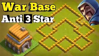 Anti 3 star Th5 War Base | Town Hall 5 War Base Copy Link | th5 war base