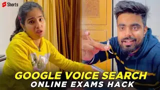 Google Voice Search ~ Online Exam Hack😂 ~Applicable for mic mute🤫 #priyalkukreja #shorts #ytshorts